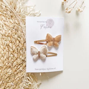 klik klak set butterfly taupe